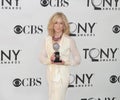 Judith Light Holds her Statuette Won at the 2012 Tony Awards in New York City