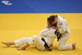 Judo action - submission technique