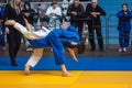 Judo competitions among boys, Orenburg, Russia