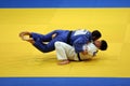 Judo fighters