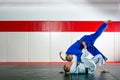 Judo on tatami