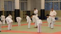 Judoka Training At The Osaka Budo Center Japan 2016