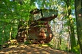 Juengstberg mountain in Dahn Rockland