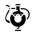 jug clay crockery glyph icon vector illustration
