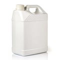 Jug packaging isolated on white background Royalty Free Stock Photo