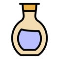 Jug soy oil icon vector flat Royalty Free Stock Photo