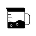 Jug vector icon which can easily modify or edit. Royalty Free Stock Photo
