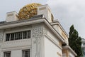 jugendstil hall (secession palace) in vienna - austria Royalty Free Stock Photo