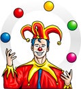 Juggler Royalty Free Stock Photo