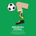 Juggling Ball Football or Soccer