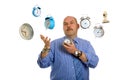 Juggling time Royalty Free Stock Photo