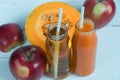 Juice Apple Juice pumpkin. fresh juice. natural juice. Apple pumpkin