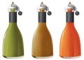 Juice bottles