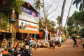 Juice Centre in Chapora. One of the most famous places of Goa.