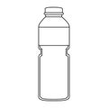 Juice fruit bottle icon