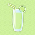 Juice Icon. Cucumber