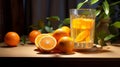 Juice sliced healthy drink fresh food fruit orange sweet freshness glass beverage