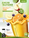 Juicer blender ads