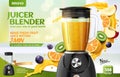 Juicer blender ads