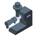 Juicer machine tech icon isometric vector. Morning meal drink