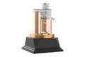 Juicing machine golden award concept. 3D rendering