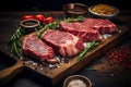 Juicy Beef Steaks for Grilling,Fresh and Delicious Meat Cuts