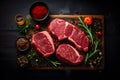 Juicy Beef Steaks for Grilling,Fresh and Delicious Meat Cuts