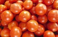 Juicy and bright tomatoes in bulk Royalty Free Stock Photo