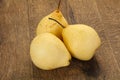 Juicy Chinese pear Royalty Free Stock Photo