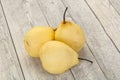 Juicy Chinese pear Royalty Free Stock Photo