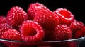 juicy delicious raspberry fruit