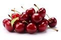 Juicy Delights: Cherry Delight Background. Royalty Free Stock Photo