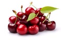 Juicy Delights: Cherry Delight Background. Royalty Free Stock Photo