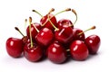 Juicy Delights: Cherry Delight Background. Royalty Free Stock Photo