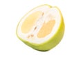 Half of fruit oroblanco Royalty Free Stock Photo