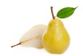 Juicy golden pear