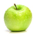 Juicy green apple