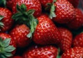 Juicy Interconnections: A Vibrant Closeup of Red Strawberries an