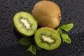 Juicy kiwi fruit Royalty Free Stock Photo