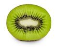 Juicy kiwi fruit isolated on white background Royalty Free Stock Photo
