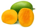 Juicy Langra Mangoes Royalty Free Stock Photo