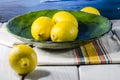 juicy lemon colored golden sunshine Royalty Free Stock Photo