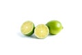 Lime isolated on white background