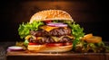 juicy meat burger food mouthwatering