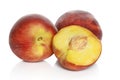 Juicy nectarines Royalty Free Stock Photo