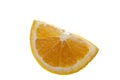 Juicy Orange Wedge Royalty Free Stock Photo