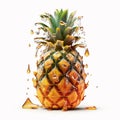 Generated AI pineapple