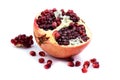 Juicy pomegranate fruit Royalty Free Stock Photo