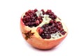 Juicy pomegranate fruit Royalty Free Stock Photo