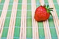 Juicy ripe strawberry Royalty Free Stock Photo